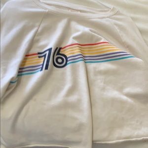 long sleeve crop top